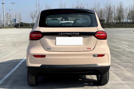 Lingpao T03 EV Mini Electric Car Electrical Motors 5 Seats Left Hand Drive 403KM